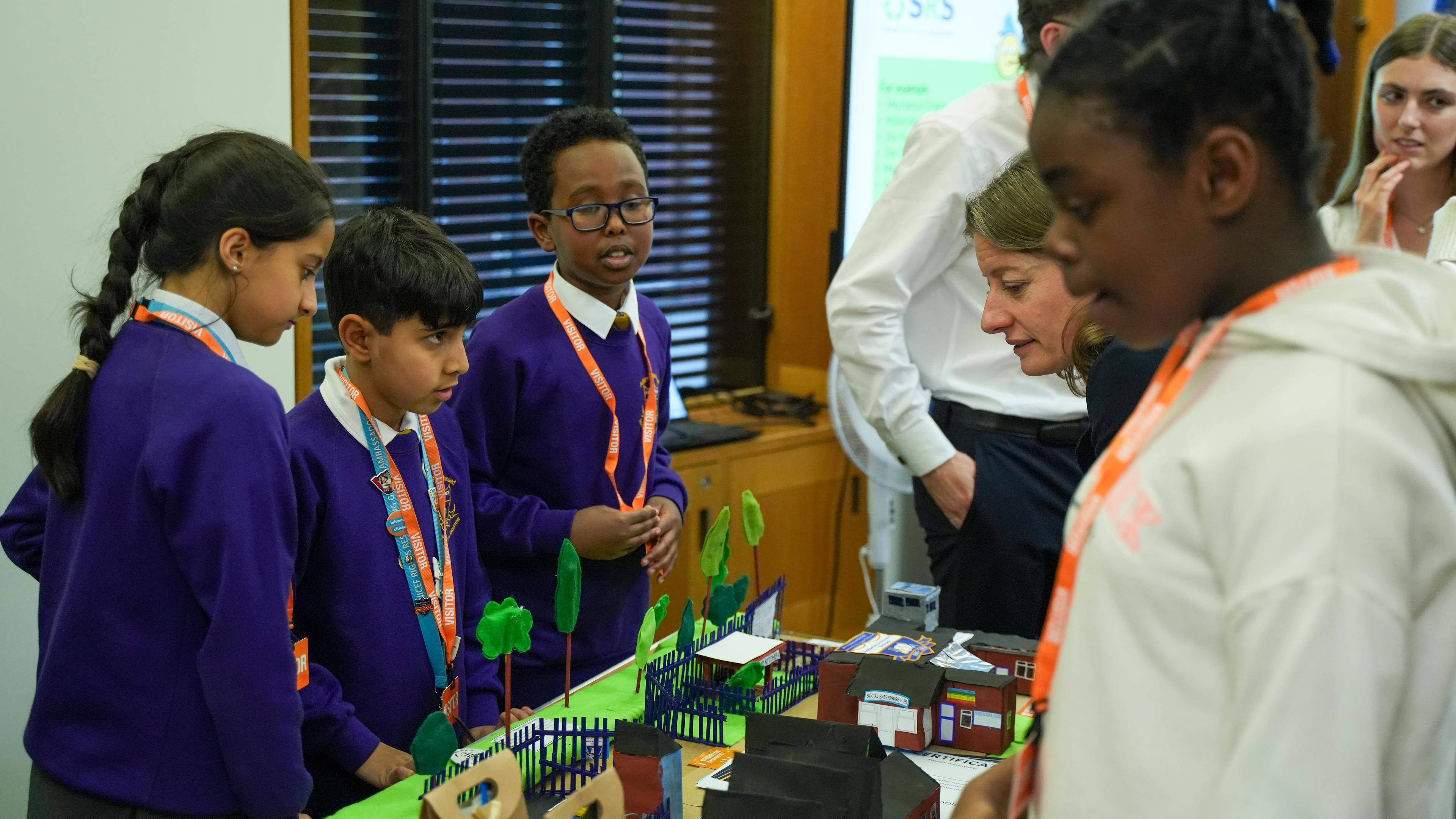 Adderley Primary School students